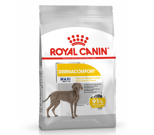 Royal Canin Dermacomfort Maxi Adult and Mature Large Dry Dog Food 12kg