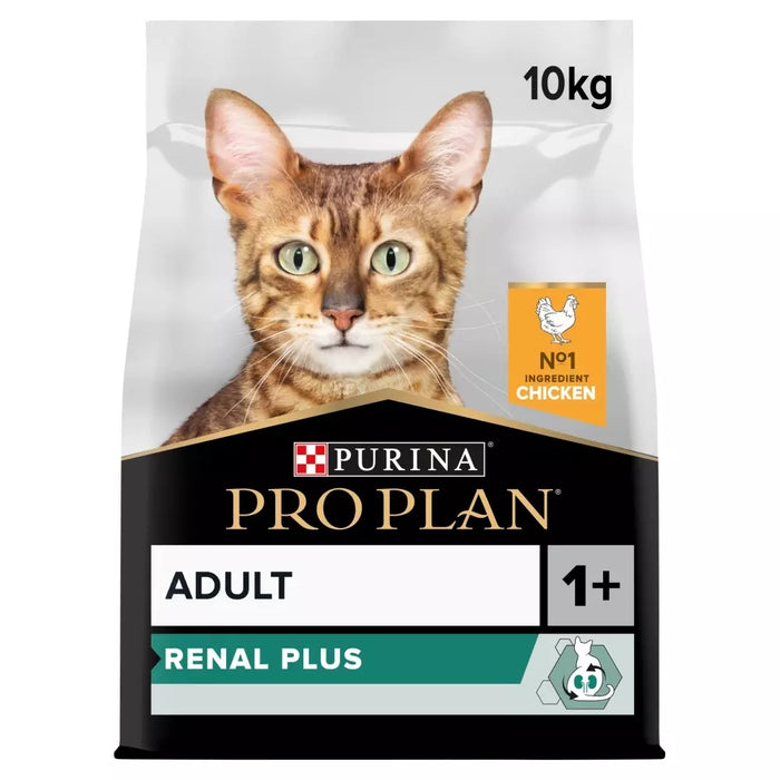 Pro Plan Adult Renal Plus Chicken Dry Cat Food 10kg