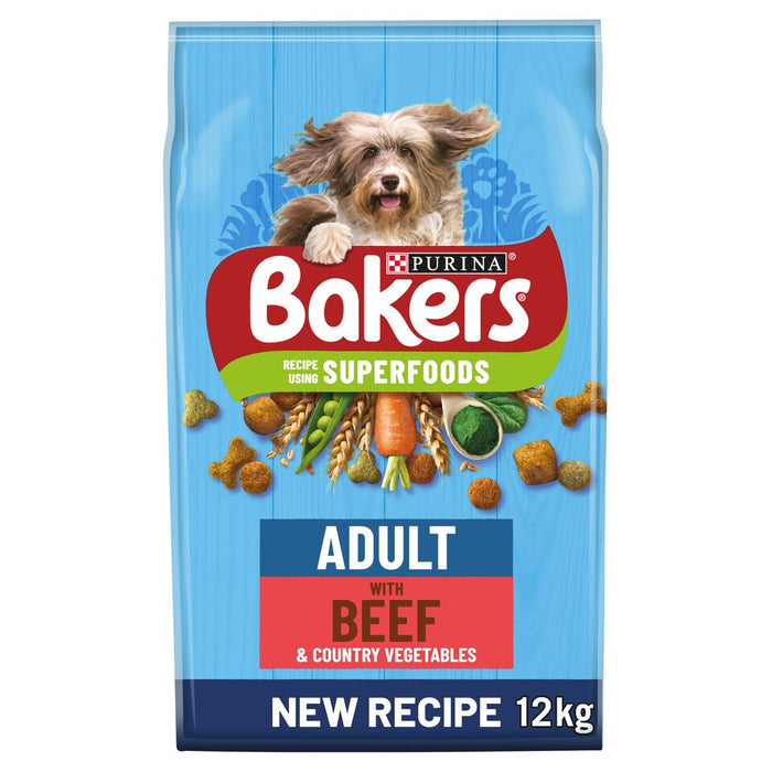 Bakers Adult Beef with Vegetables Dry Dog Food