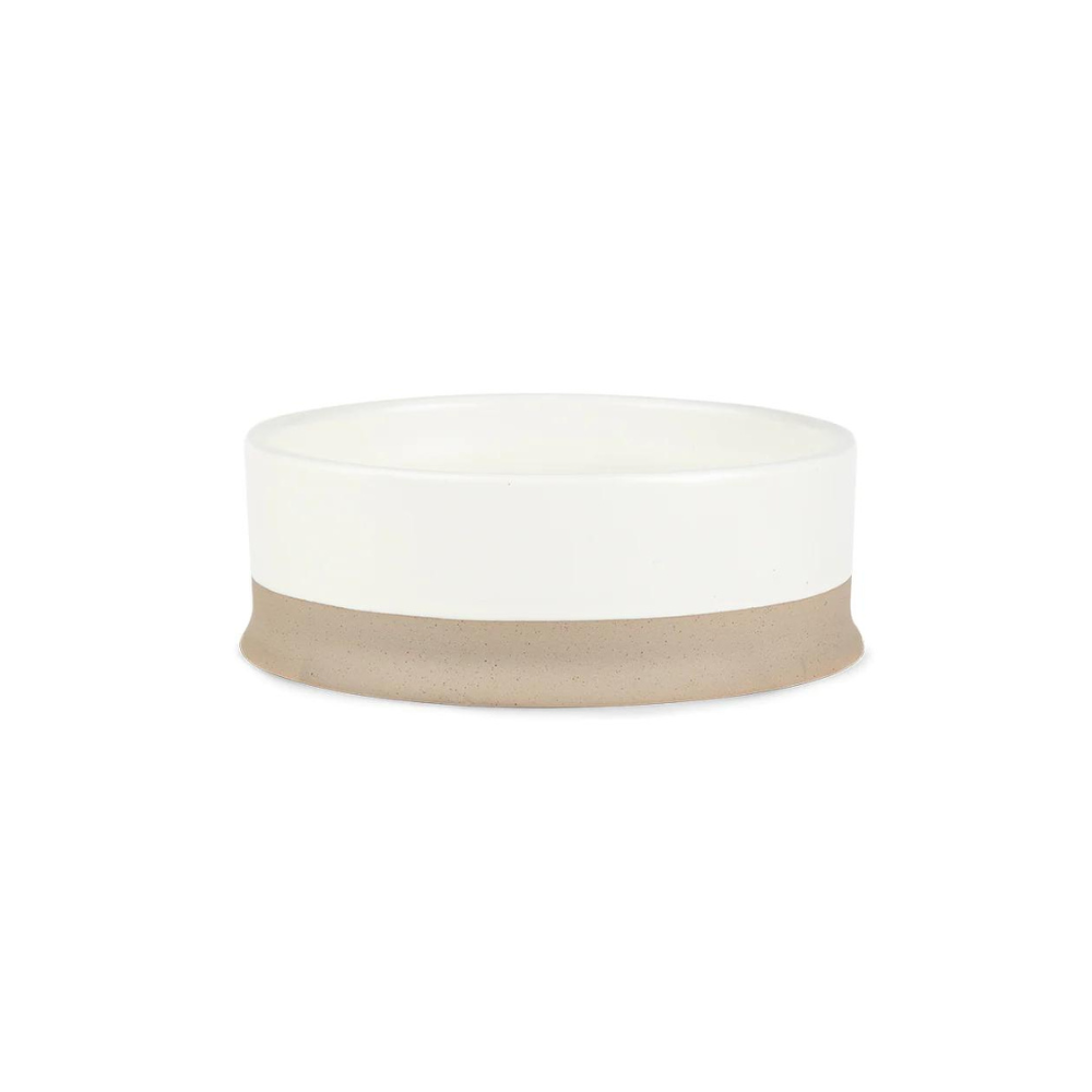 Scruffs Scandi Non Tip Pet Food & Water Bowl Cream 14 x 14 x 5cm | 0.4L