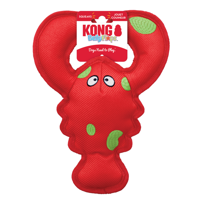 KONG Belly Flops Lobster