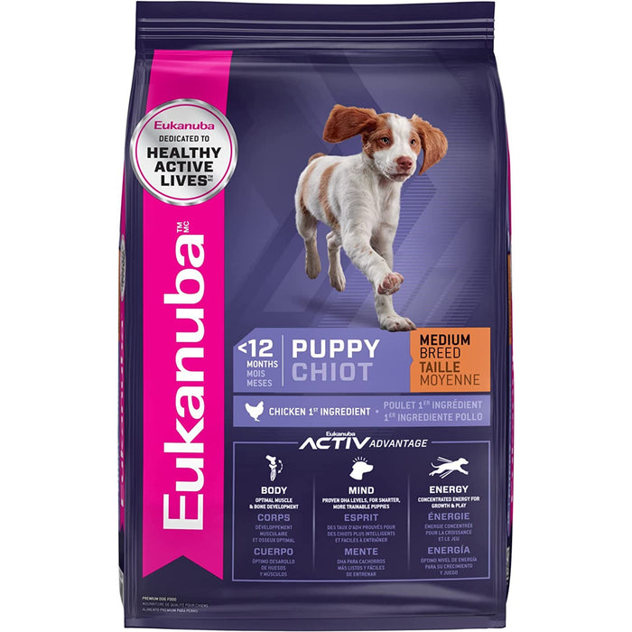 Eukanuba Chicken Puppy Medium Breed Dry Dog Food