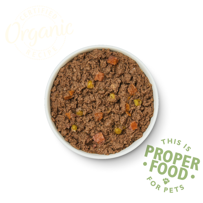 Lily's Kitchen Organic Lamb Supper with Carrots & Peas Wet Dog Food 150g
