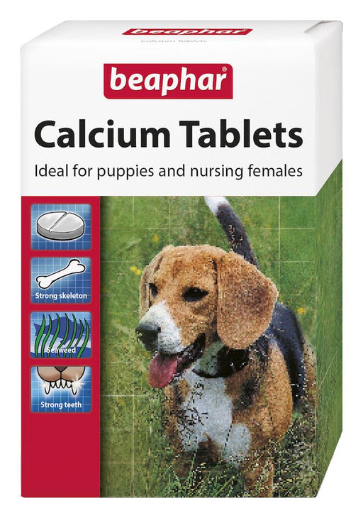 Beaphar Calcium Tablets for Puppies/Nursing & Working Dogs 180 tablets