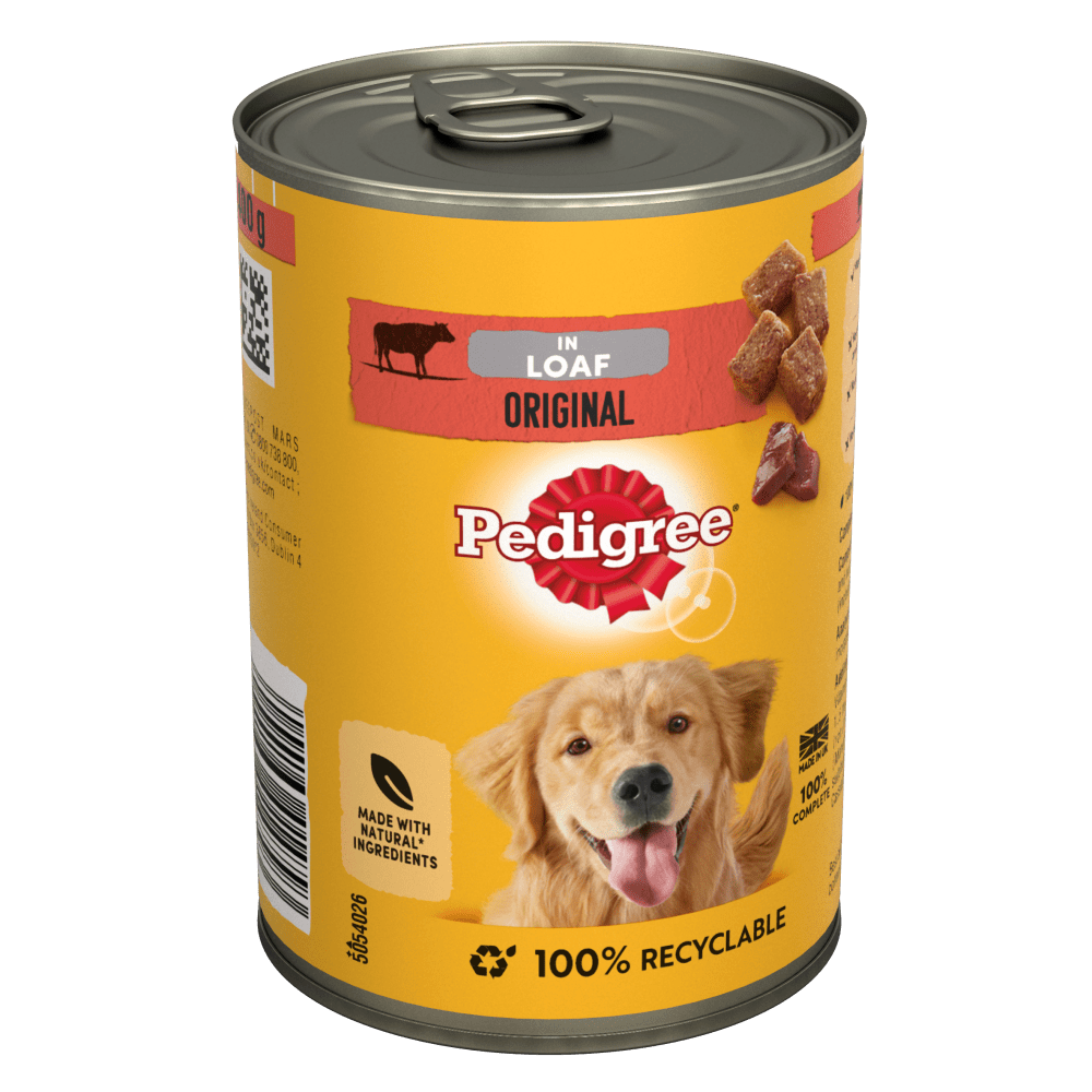 Pedigree Original in Loaf Adult Wet Dog Food 400g