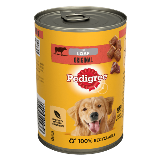 Pedigree Original in Loaf Adult Wet Dog Food 400g