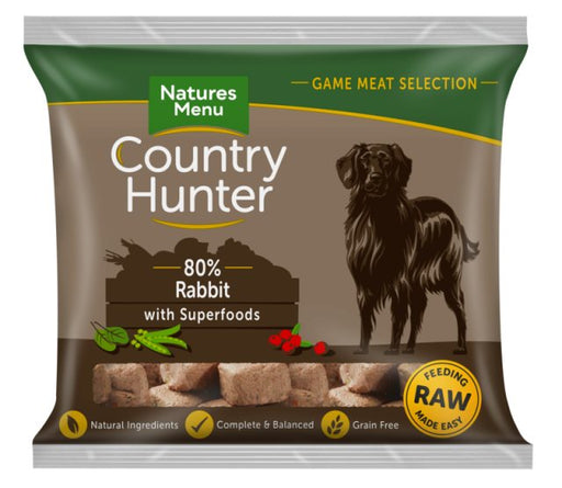 Natures Menu Rabbit Nuggets Raw Frozen Dog Food 1 kg