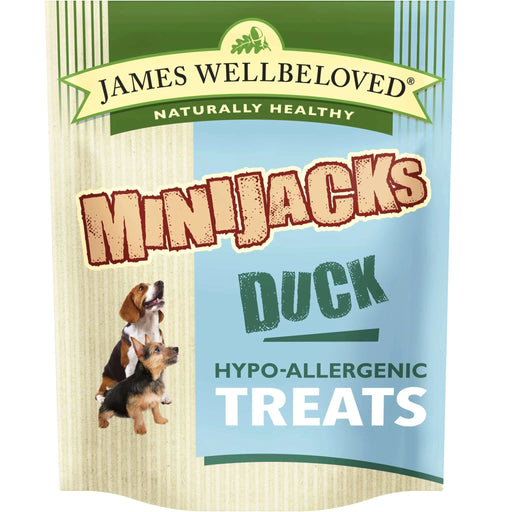 James Wellbeloved Minijacks Duck & Rice Dog Treats