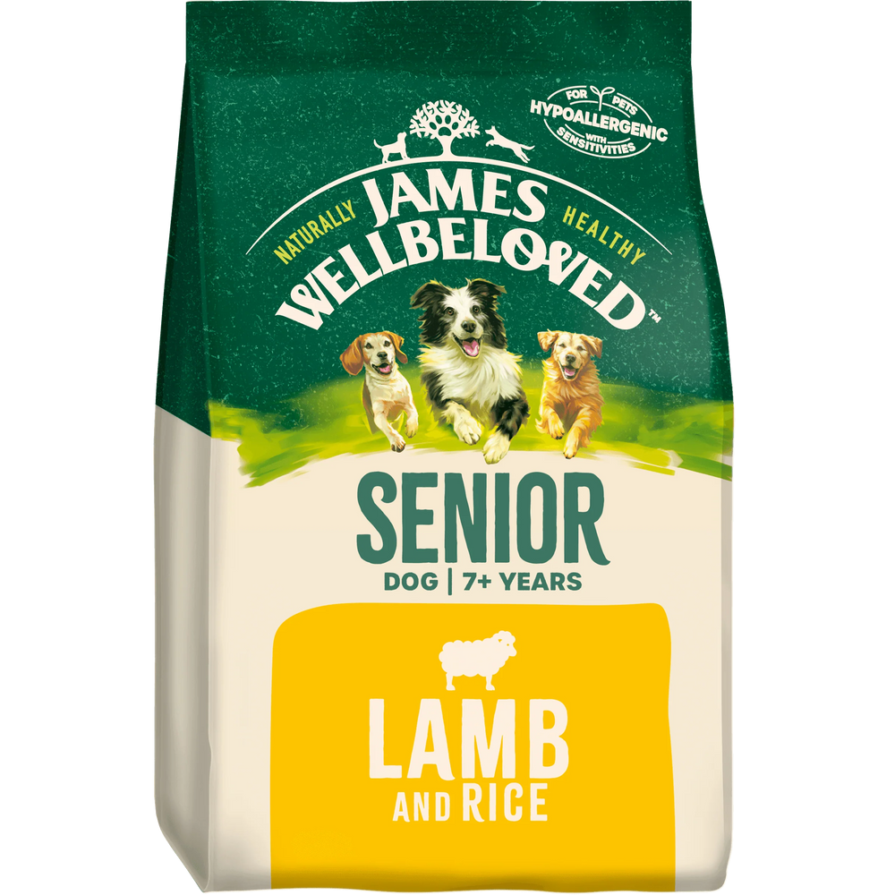 James Wellbeloved Senior Lamb & Rice Dry Dog Food