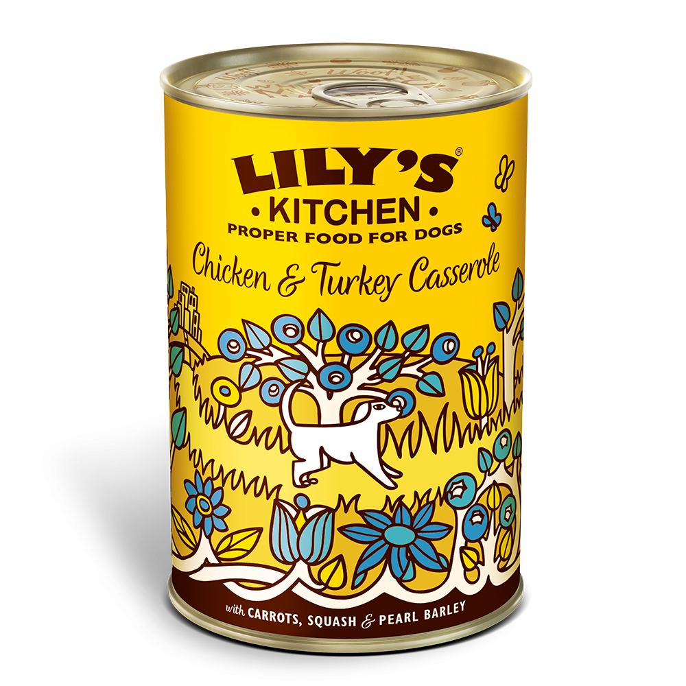 Lily's Kitchen Chicken & Turkey Casserole Wet Dog Food