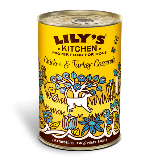 Lily's Kitchen Chicken & Turkey Casserole Wet Dog Food