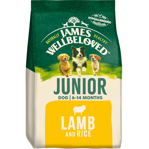James Wellbeloved Junior Lamb & Rice Dry Dog Food