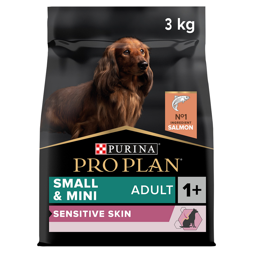 Pro Plan Adult Small and Mini Sensitive Skin Salmon Dry Dog Food 3kg