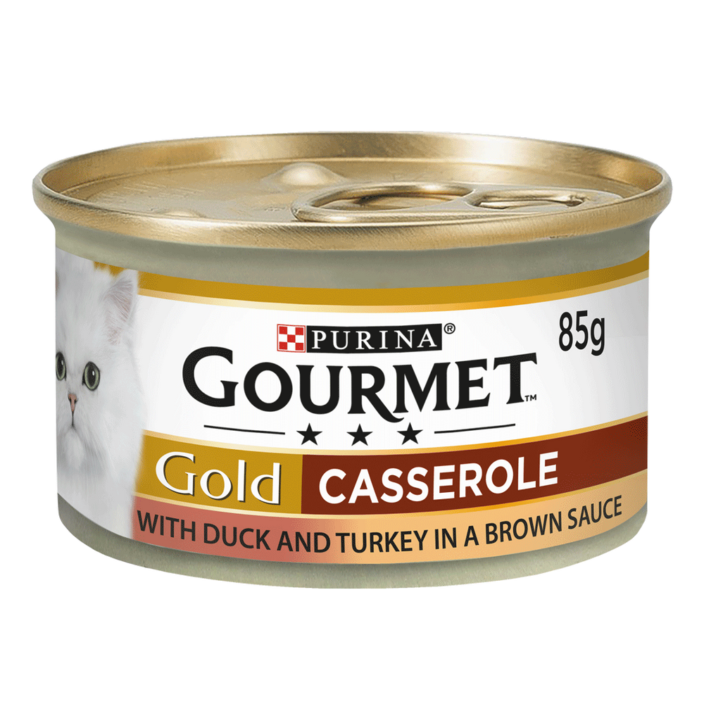 Gourmet Adult Gold Casserole Duck and Turkey Wet Cat Food