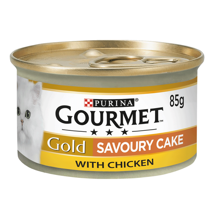 Gourmet Gold Adult Savoury Cake Chicken Wet Cat Food