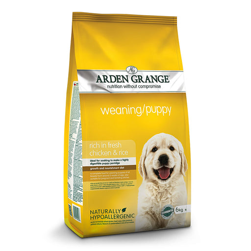 Arden Grange Weaning/Puppy Rich in Fresh Chicken & Rice Dry Dog Food 2kg