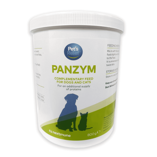 Pet’s Relief Panzym Pancreatic Enzyme Supplement Powder for Cats and Dogs