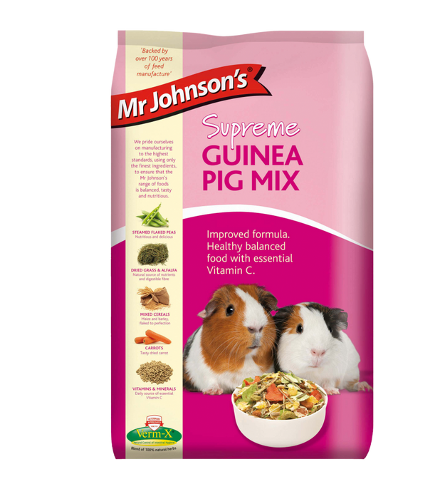 Mr Johnson’s Supreme Guinea Pig Mix Food 15kg