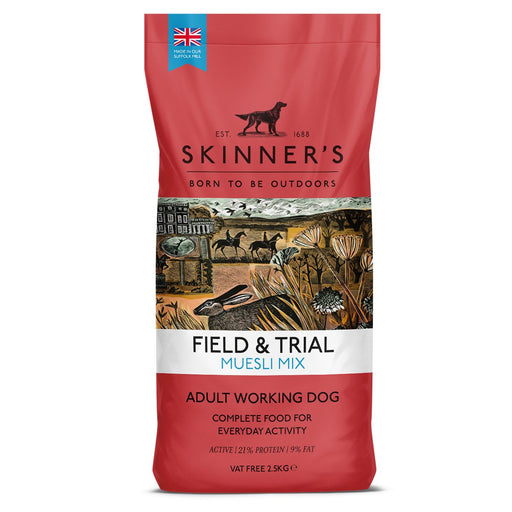[Clearance Sale] Skinner's Field & Trial Muesli Mix Adut Working Dry Dog Food 2.5kg