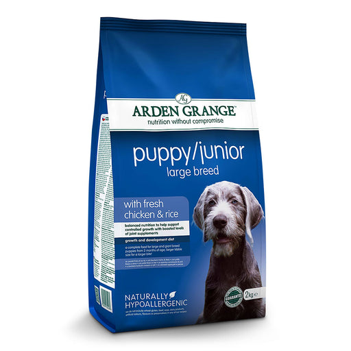 Arden Grange Puppy Junior Large Breed Fresh Chicken & Rice Dry Dog Food