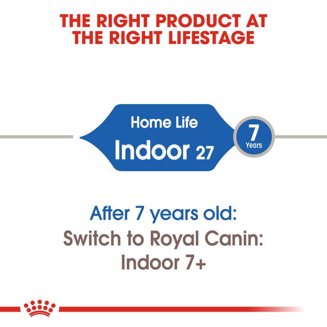 Royal Canin Cat Food Indoor 27 Dry Mix 2kg