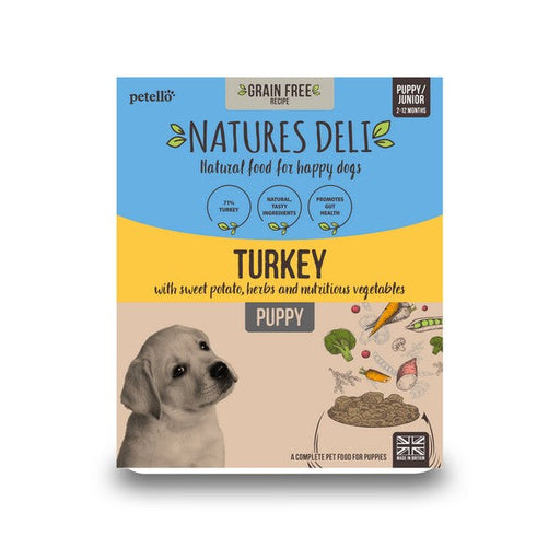 Natures Deli Puppy Grain Free Turkey 395g