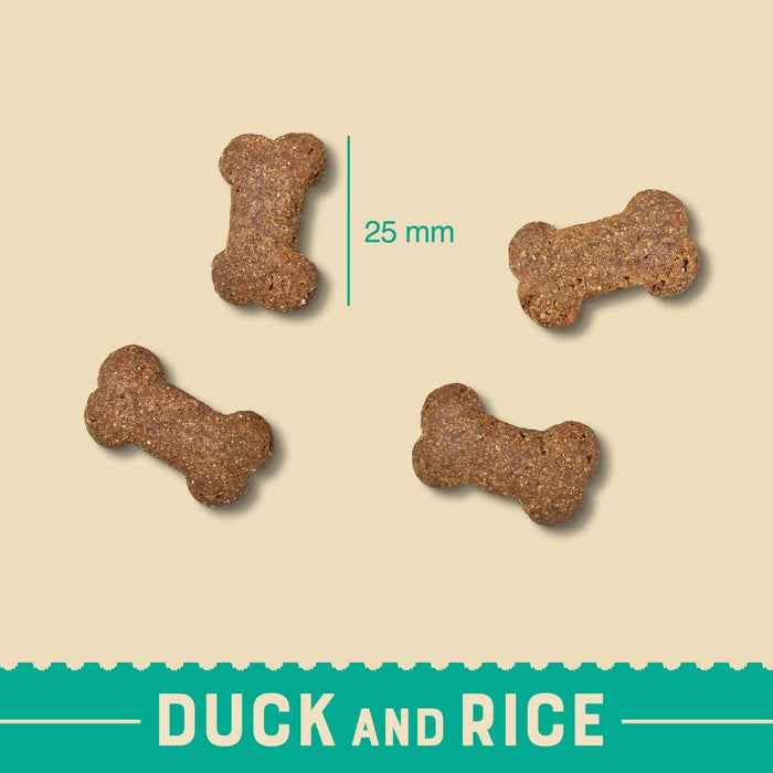 [Clearance Sale] James Wellbeloved Minijacks Duck & Rice Dog Treats 225g