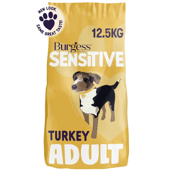 Burgess Sensitive Adult Turkey Dry Dog Food