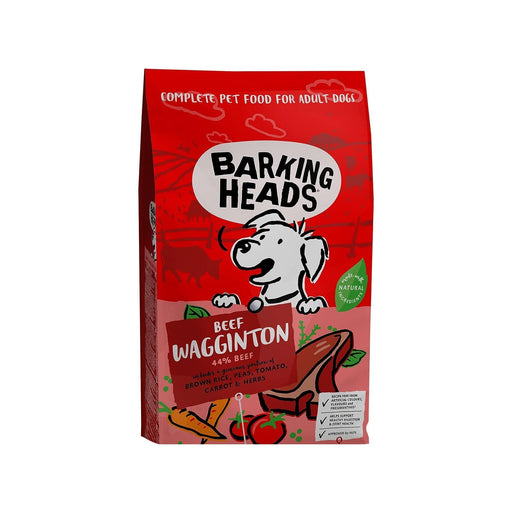 Barking Heads Beef Waggington Adult Dry Dog Food 12kg