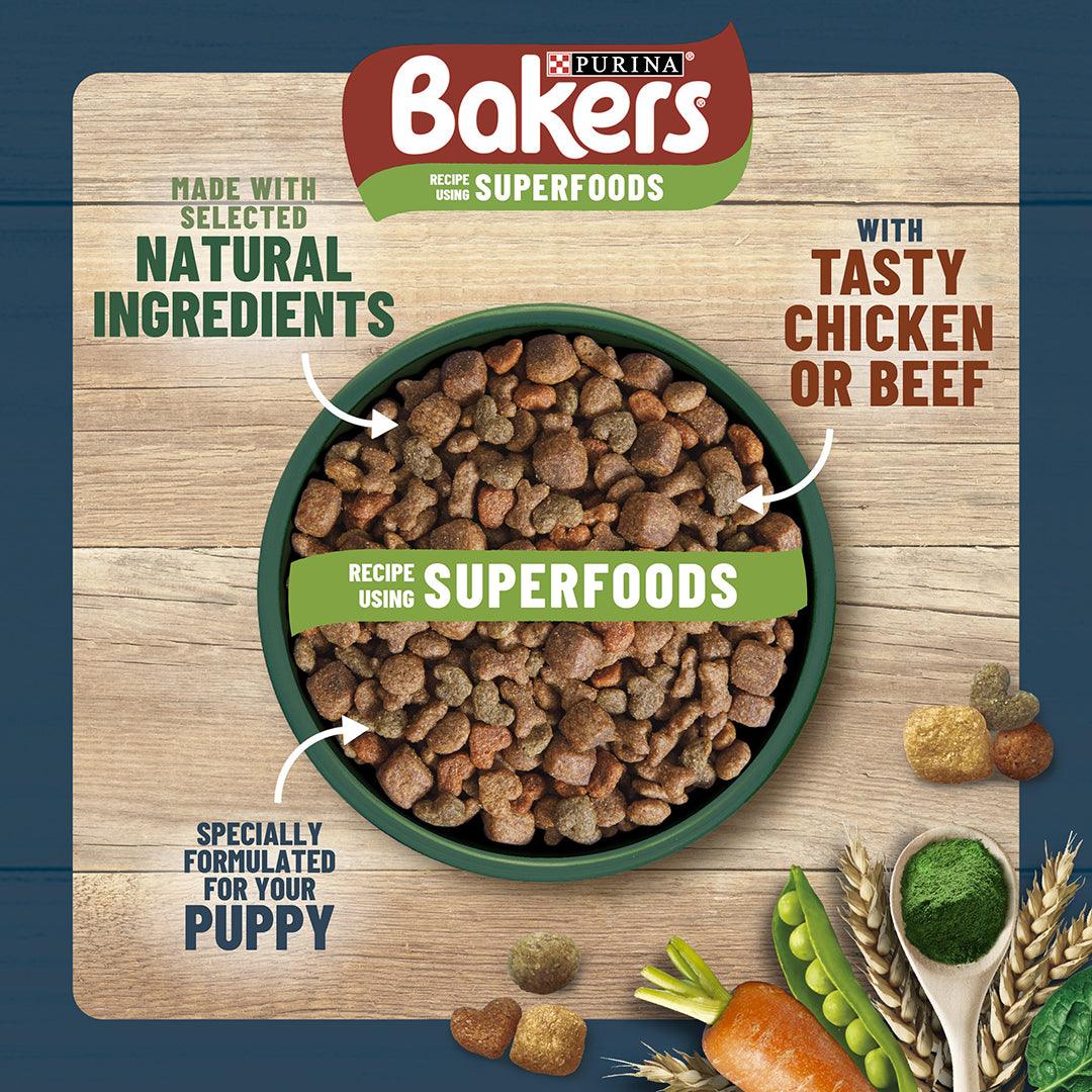 Bakers Puppy Chicken with Vegetables Dry Dog Food