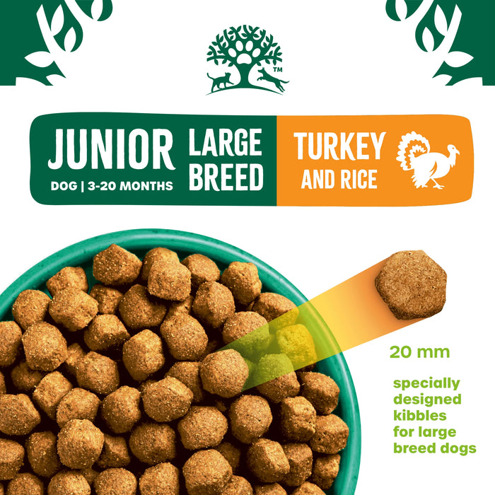 James Wellbeloved Junior Large Breed Duck & Rice Dry Dog Food 15kg