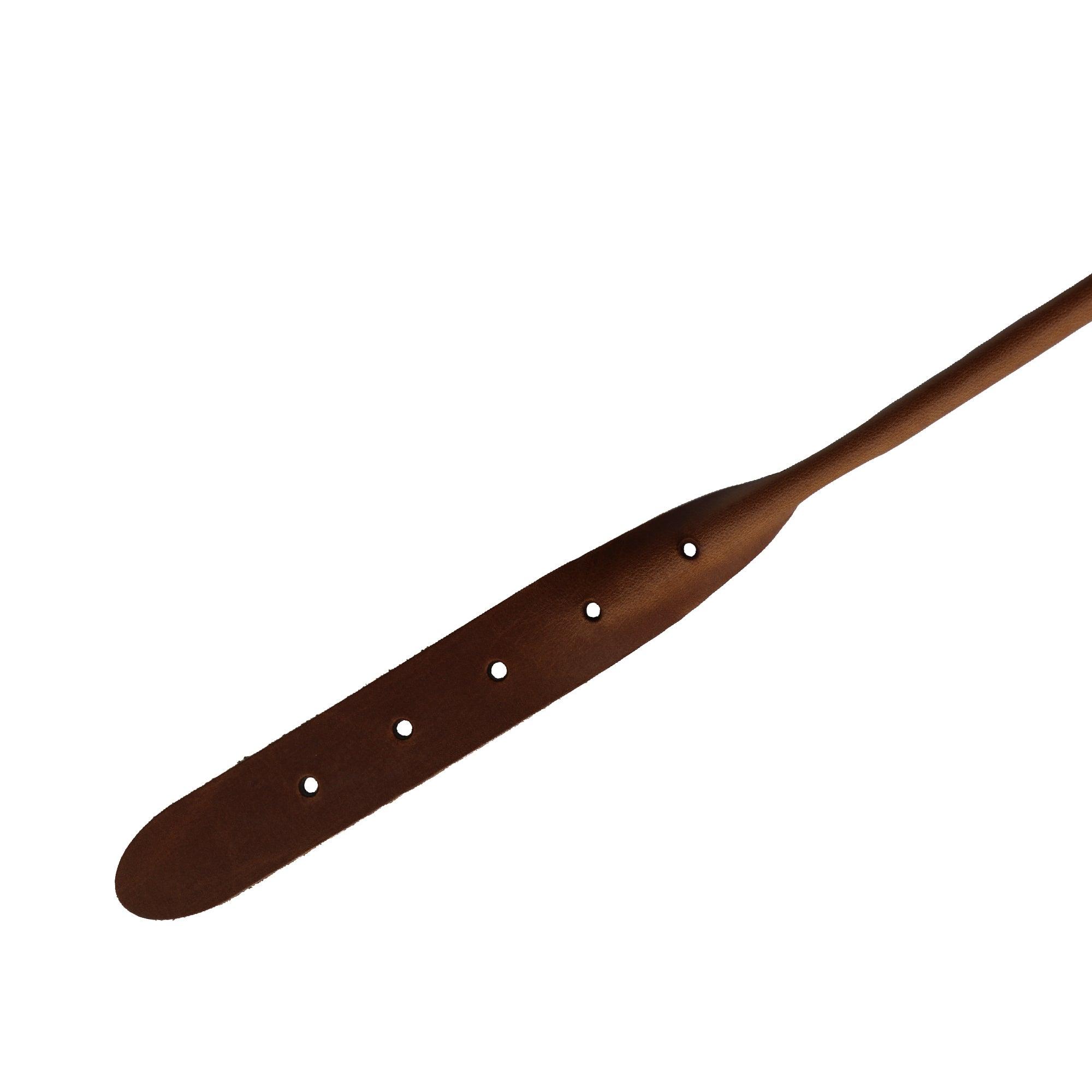 Ancol Round Leather Collar Chestnut Size XXS (20-26cm)