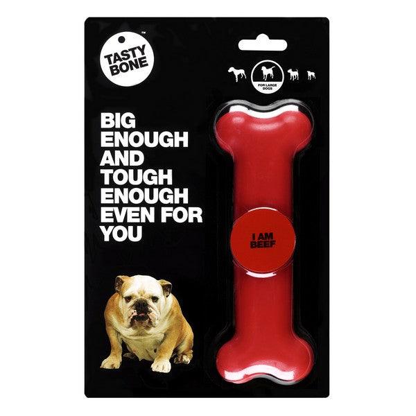 TastyBone Nylon Beef Bone Large Dog 17cm