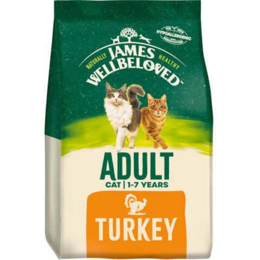 James Wellbeloved Adult Turkey & Rice Dry Cat Food