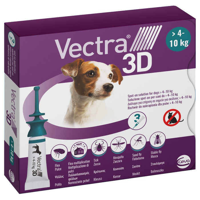 Vectra 3D Spot On for Dogs 3 Pack