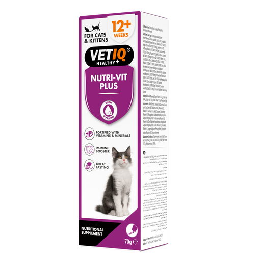 VetIQ Nutri-Vit Plus Vitamin Energiser for Cats & Kittens 70g