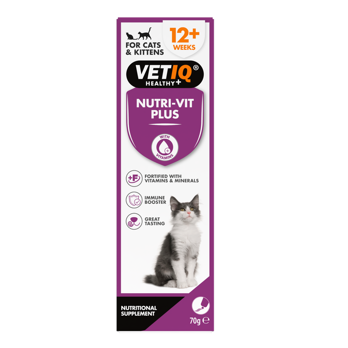 VetIQ Nutri-Vit Plus Vitamin Energiser for Cats & Kittens 70g