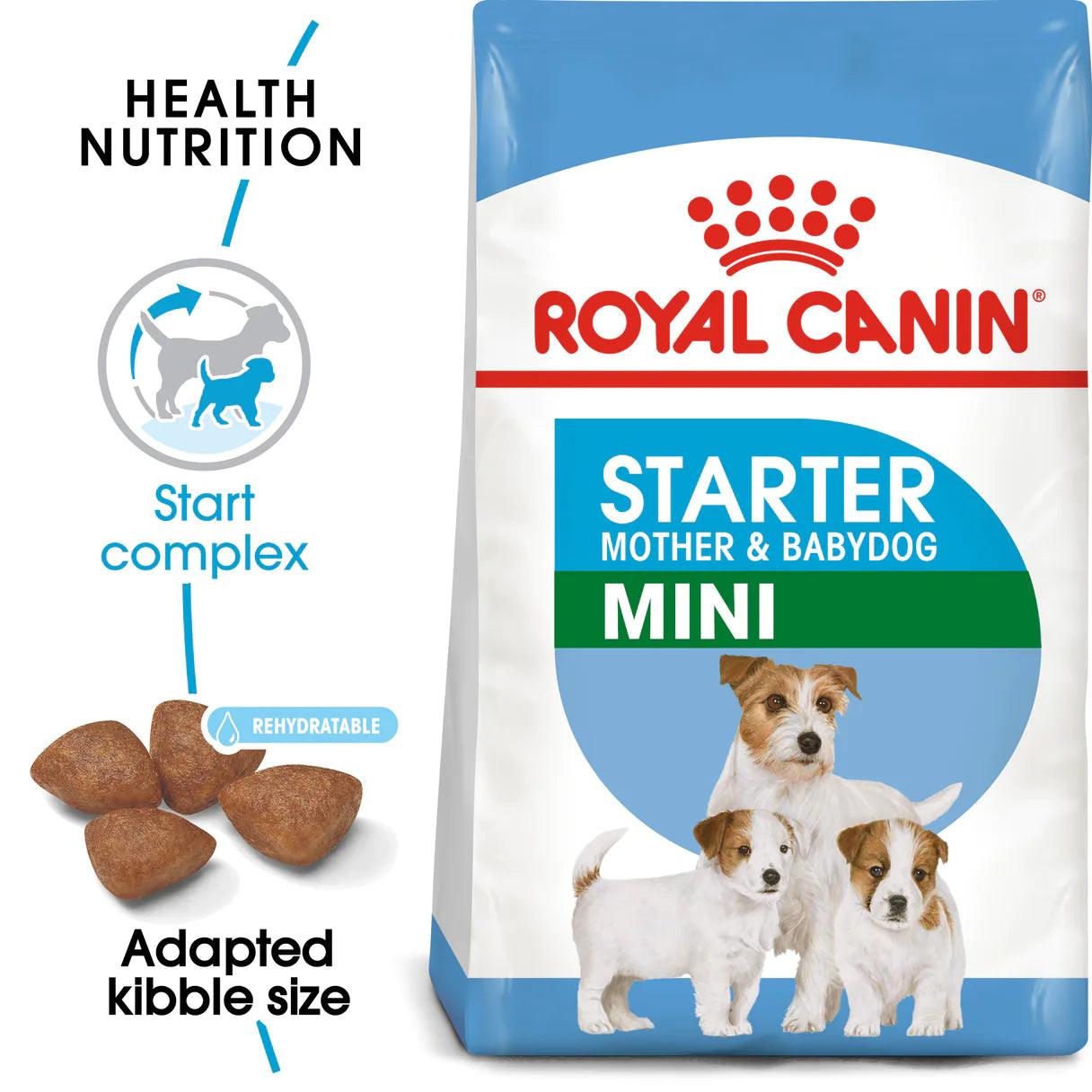 Royal Canin Adult and Puppy Mini Starter Mother & Babydog Dry Dog Food