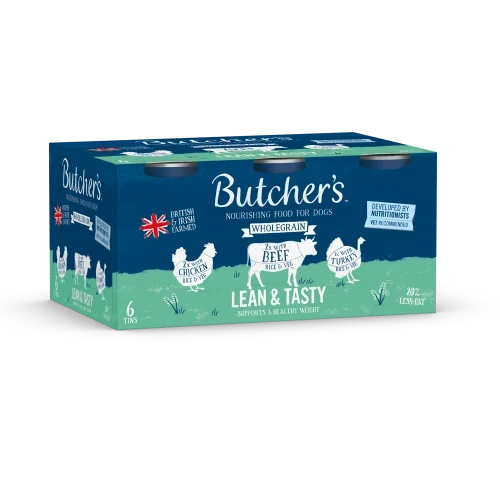 Butchers Lean & Tasty Wet Dog Food 6 x 390g