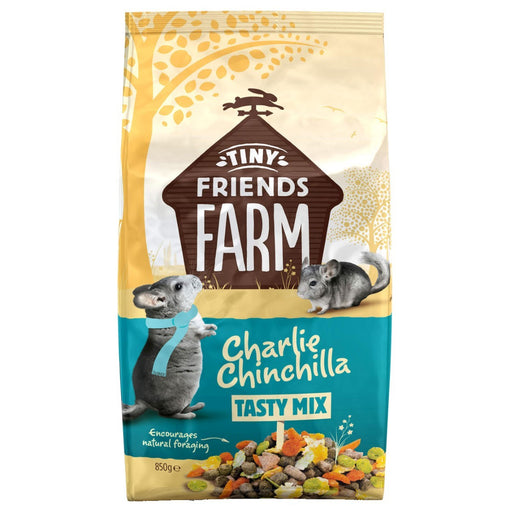 Supreme Tiny Friends Farm Charlie Chinchilla Food Tasty Mix 850g