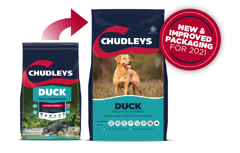 Chudleys Duck with Rice & Vegetables Dry Dog Food 14kg