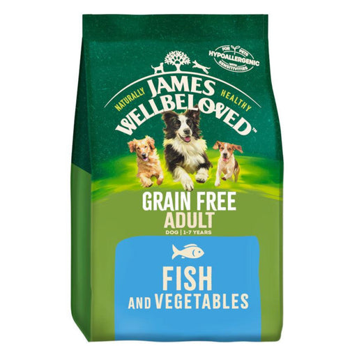 James Wellbeloved Grain Free Adult Fish & Vegetables Dry Dog Food