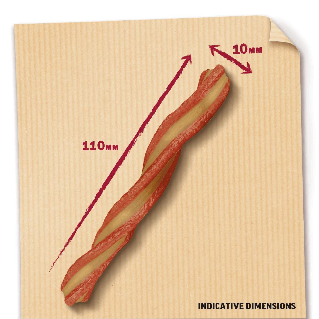 Bakers Whirlers Bacon and Cheese Dog Treats