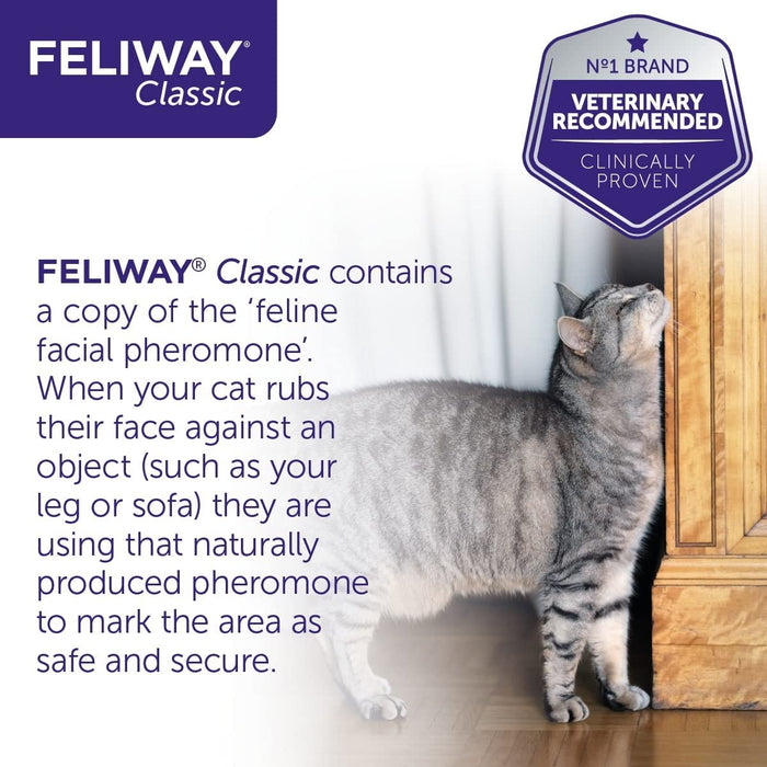 Feliway Classic Calming Diffuser Refill for Cats 48ml