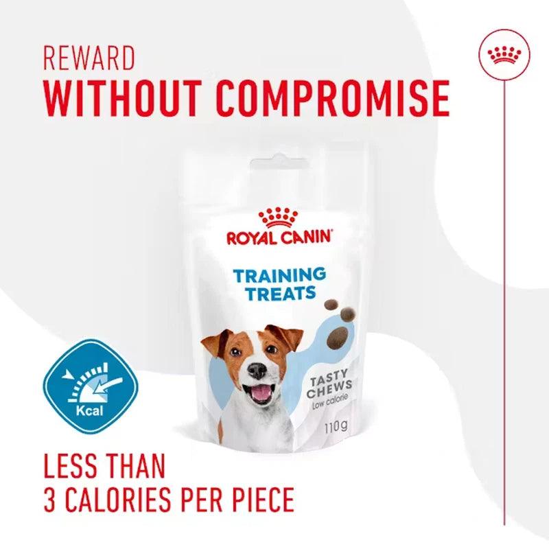 Royal Canin Training Treats Low Calorie Tasty Chews Vitamins C & E 110g