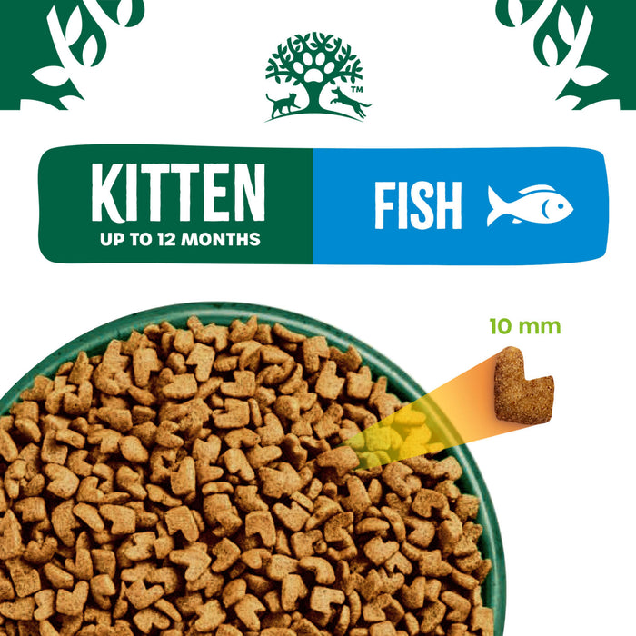 James Wellbeloved Fish & Rice Dry Kitten Food - 1.5kg