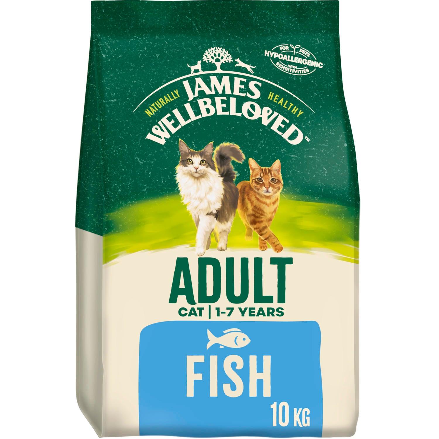 James Wellbeloved Adult Fish & Rice Dry Cat Food