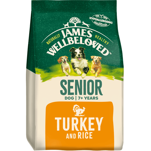 James Wellbeloved Senior Turkey & Rice Dry Dog Food
