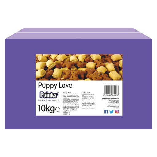 [Clearance Sale] Pointer Puppy Love Biscuit Dog Treats 10kg