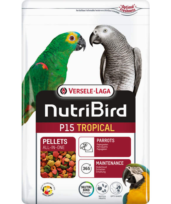 Versele-Laga NutriBird P15 Tropical Complete Parrot Food